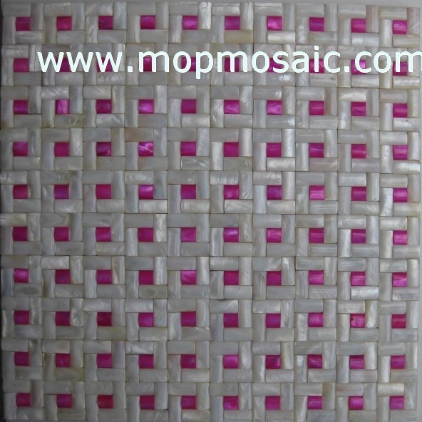 Convex shell mosaic,convex mother of pearl mosaic