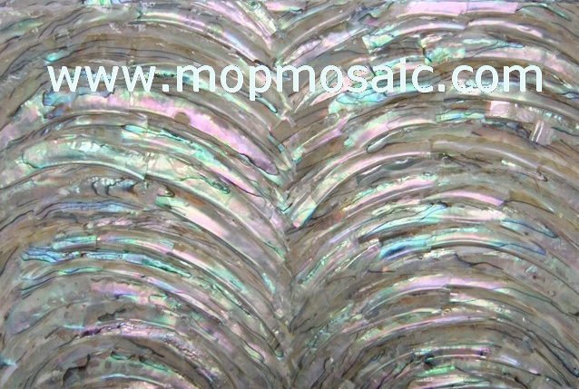 Abalone shell laminate,paua shell paper
