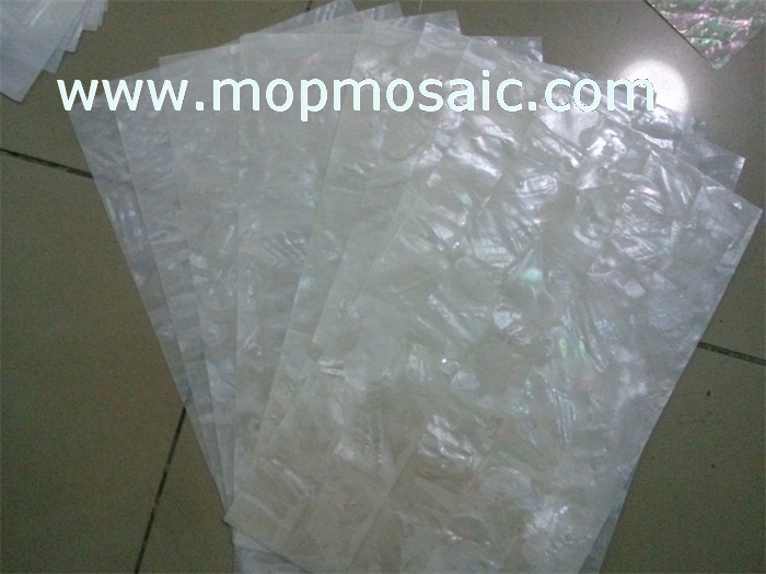 Whitelip shell paper,white mother of pearl shell paper
