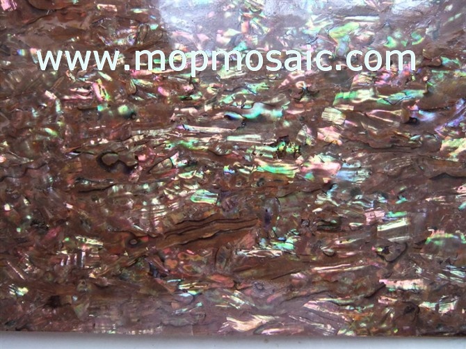 Dyed dark gray australia abalone shell paper