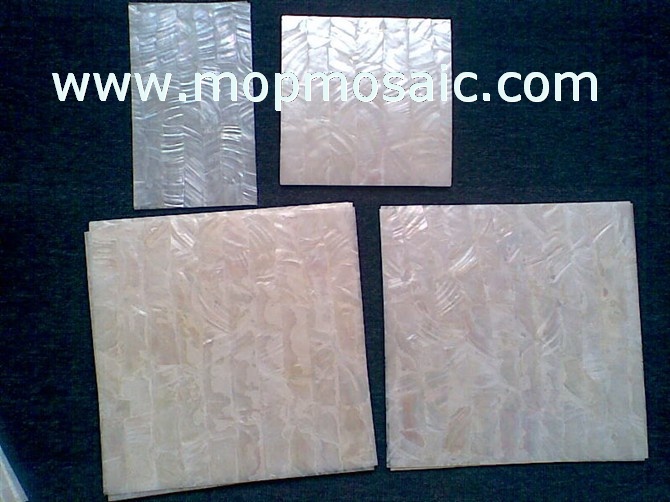 200x200mm white freshwater shell paper
