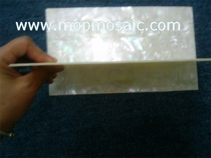 3mm thickness whitelip shell paper