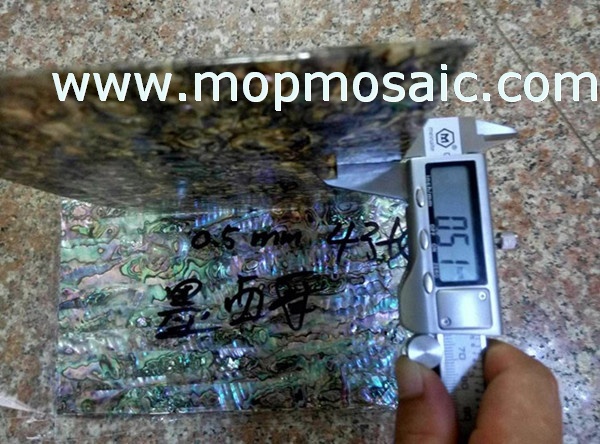 0.5mm thickness mexican abalone shell sheet