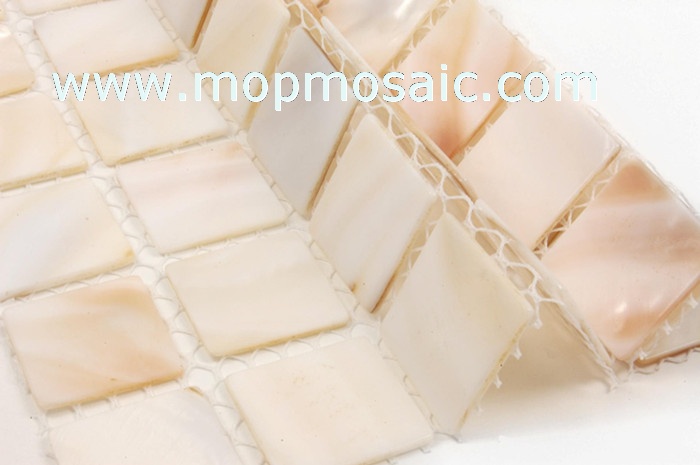 natural color mother of pearl mosaic